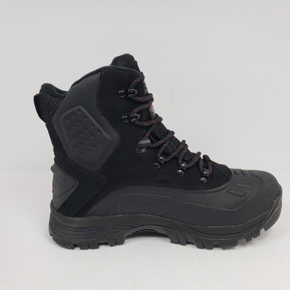 Nortiv 8 Mens Sz 7 Black 3M Thinsulate Waterproof Tactical Outdoors Snow Boots main image 12